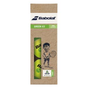 Babolat Green Junior Tennis Balls x 3 501106-113