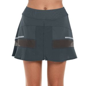 Lucky In Love Long Sprint Mesh Women's Tennis Skirt