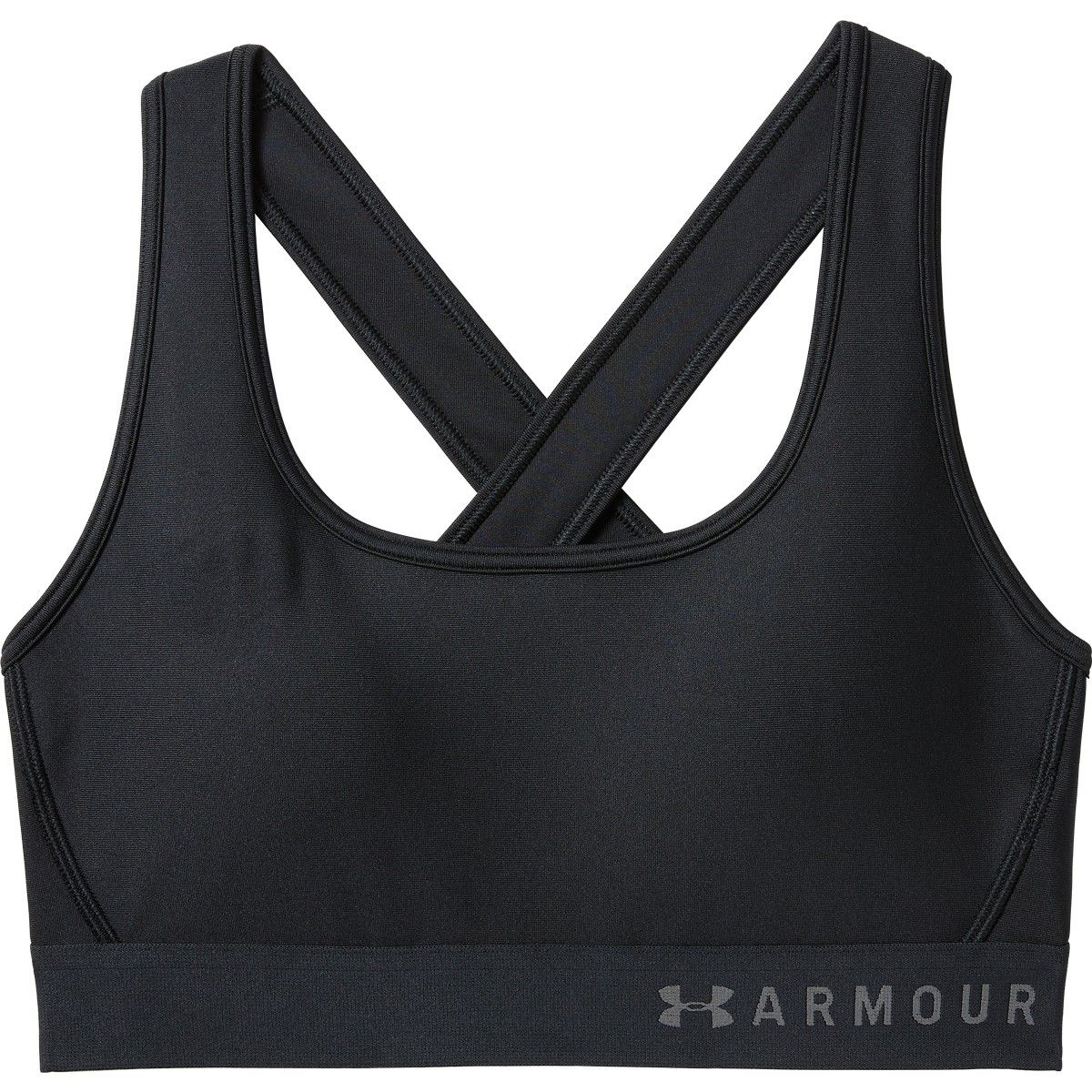 Two outlets Under Armour Sports Bras Black and White Size M