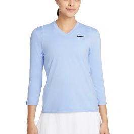 NikeCourt Dri-FIT UV Victory Women's 3/4-Sleeve Tennis Top D