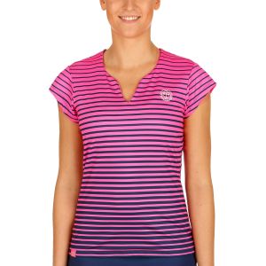 Bidi Badu Bella Women's Tech Neck T-shirt 001021-PKDBL