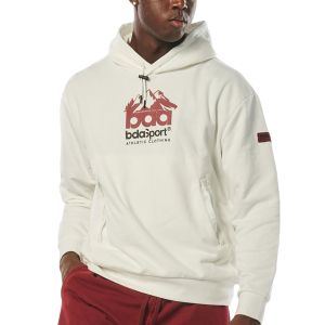 Body Action Loose-Fit Men's Hoodie 063217-01-OffWhite