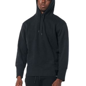 Body Action Oversized Men's Hoodie 063219-01-Black