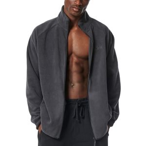 Body Action Polar Fleece Full-Zip Men's Jacket 073322-01-DarkGrey