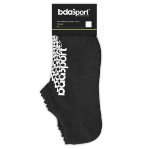 Body Action No Show Socks x 3 095302-01-Black