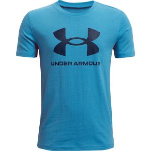 Under Armour Boys' Sportstyle Logo Short Sleeve 1363282-422