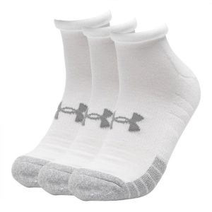 Under Armour HeatGear Lo Cut Sport Socks x 3 1346753-100