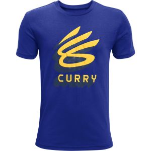 Under Armour Curry Logo Boys' T-Shirt 1361764-400