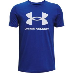 Under Armour Sportstyle Logo Boy's Short Sleeve Shirt 1363282-400