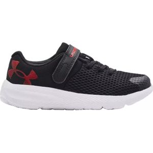 Under Armour Boy's Pre-School Pursuit 2 AC Big Logo Running Shoes 3024485-001