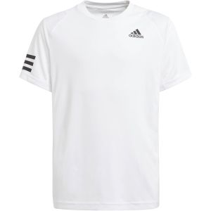 adidas Club 3-Stripes Boy's Tennis T-shirt GK8180