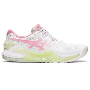 Asics Gel Resolution 9 Padel Women's Tennis Shoes 1042A245-100