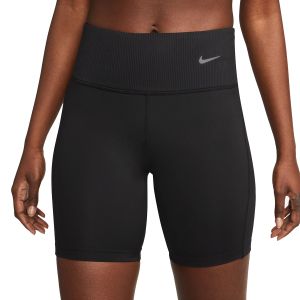 Nike Tight Mid-Rise Ribbed-Panel Women's Running Shorts DX2951-010