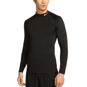 Nike Pro Dri-FIT Fitness Mock-Neck Men's Long-Sleeve Top