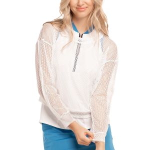 Lucky in Love Nothing But Net Long Sleeve Women's Top CT747-110