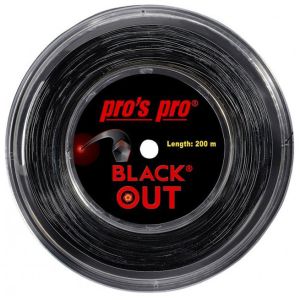 Pros Pro Blackout Tennis String (1.28mm, 200m) D580