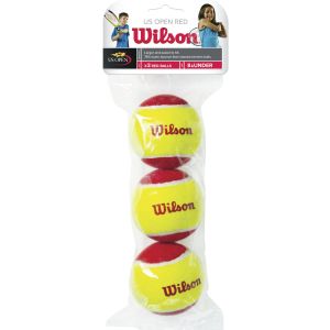 Wilson Starter Red Junior Tennis Balls x 3 WRT137001