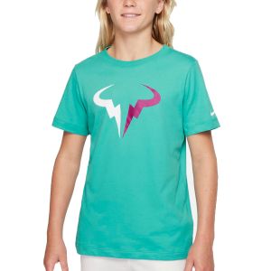 NikeCourt Dri-FIT Rafa Big Kids' Tennis T-Shirt DJ2591-101