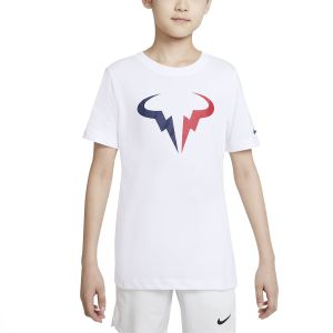 NikeCourt Dri-FIT Rafa Big Kids' Tennis T-Shirt DJ2591-100