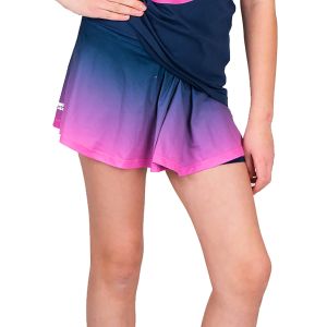 Bidi Badu Colortwist Printed Wavy Girl's Tennis Skirt G1390001-PKDBL