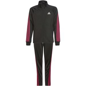 adidas Team Polyester Regular 3-Stripes Girls' Tracksuit GT6912