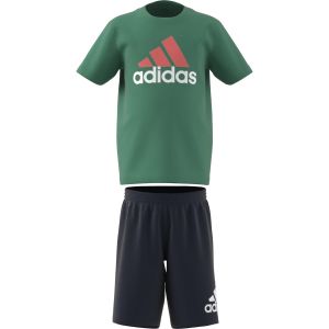 adidas Essentials Logo Tee and Short Kids Set IC3837