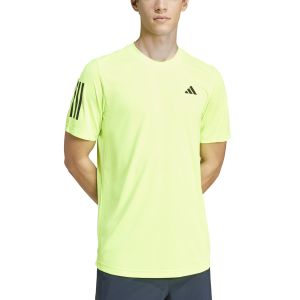 adidas Club 3 Stripes Men's Tennis Tee