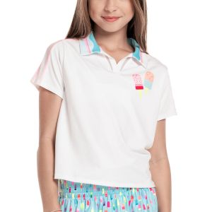 Lucky In Love Anything Is Popsicle Girl's Polo T260-Q13955