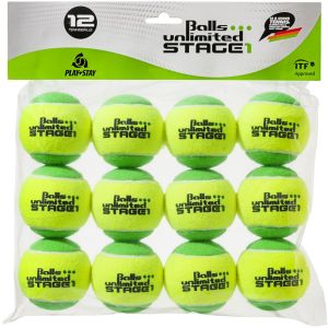 Topspin Unlimited Stage 1 Junior Tennis Balls x 12 TOBUST112ER