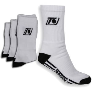 Topspin Crew Sport Socks - set of 3 TOCSS3PW