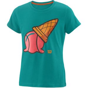 Wilson Inverted Cone Tech Girls' Tennis T-Shirt  WRA793702