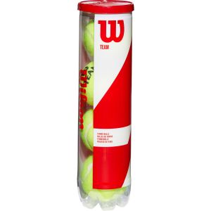 Wilson Team Practice Tennis Balls x 4 WRT111900