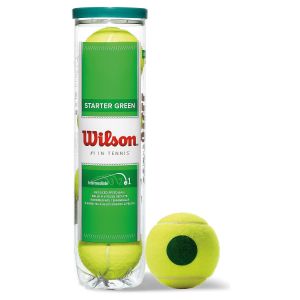 Wilson Starter Play Green Junior Tennis Balls x 4 WRT137400