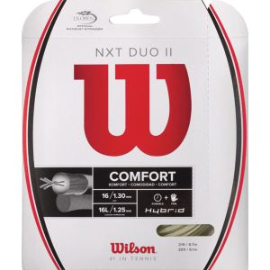 Wilson NXT Duo II Hybrid Tennis String (12.2 m) WRZ948900