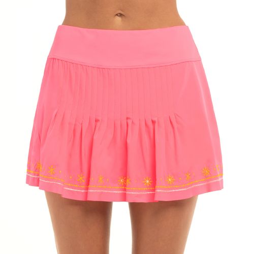 Lucky In Love Floral Denim Pocket Women's Tennis Skirt CB237
