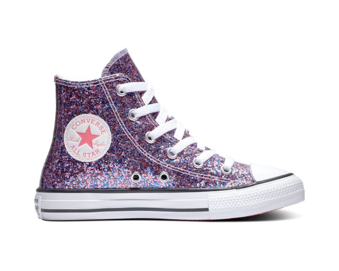 Converse Chuck Taylor All Star Coated Glitter HT Kid's Shoe