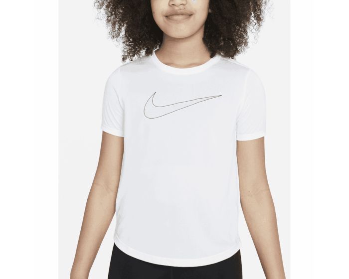 Nike Dri-FIT One Big Kids' (Girls') Short-Sleeve Training To