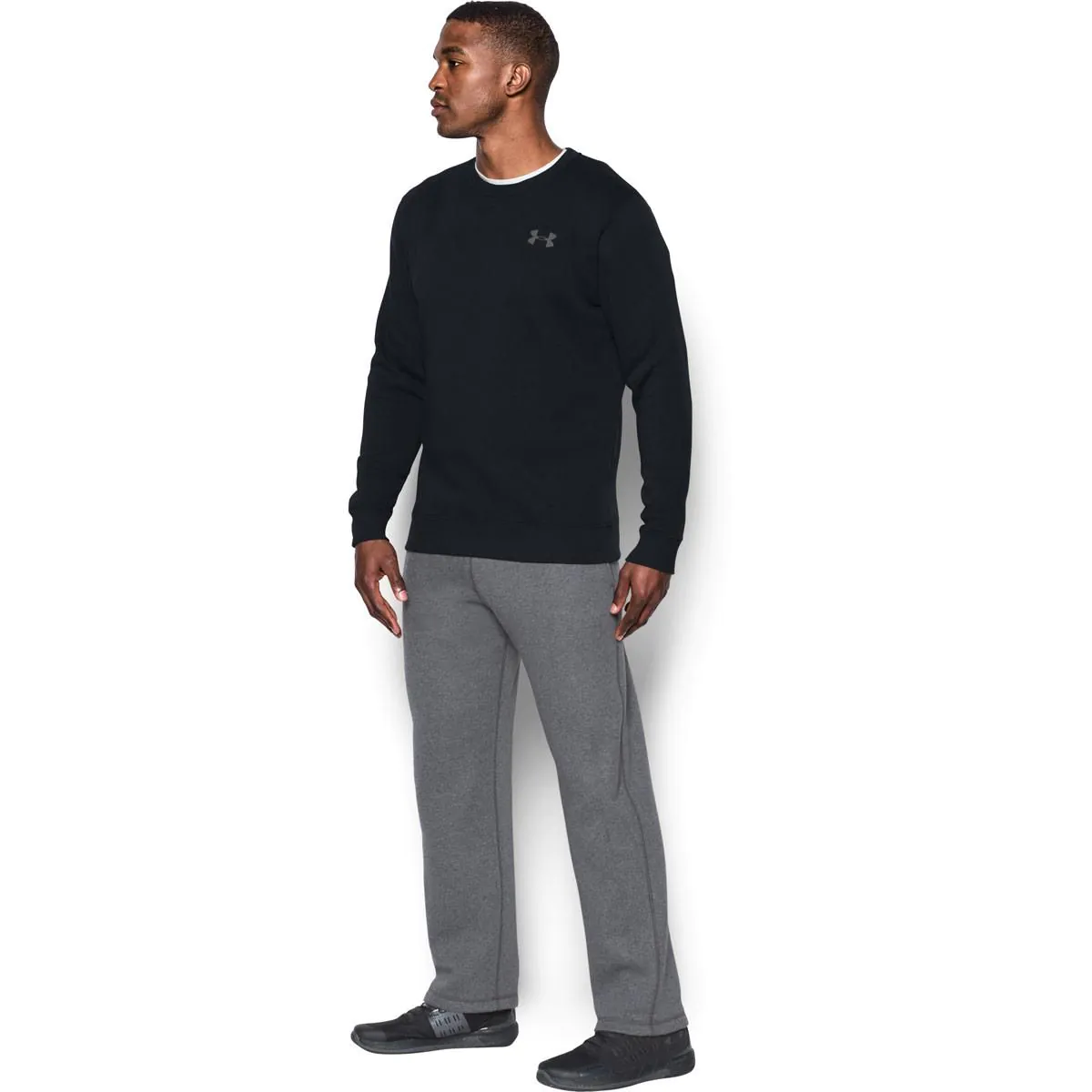 Under Armour Rival Fleece Solid Fitted Men's Longsleeve Top