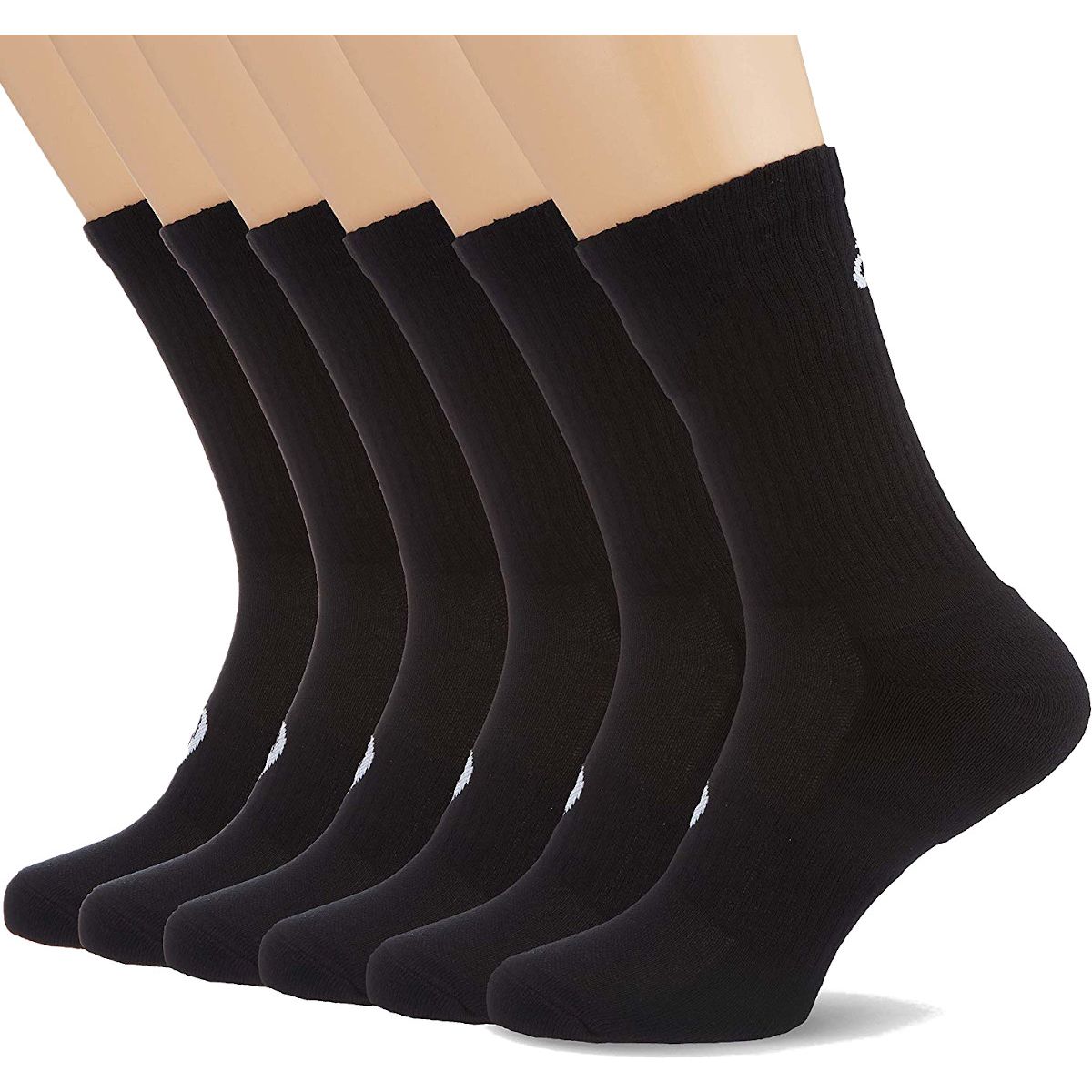 asics crew socks 6 pack