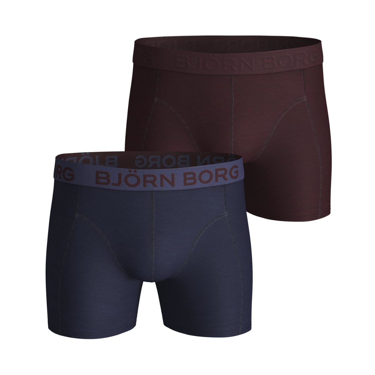 Bjorn Borg Sammy Seasonal Solid Men's Boxer Shorts x 2 2031-