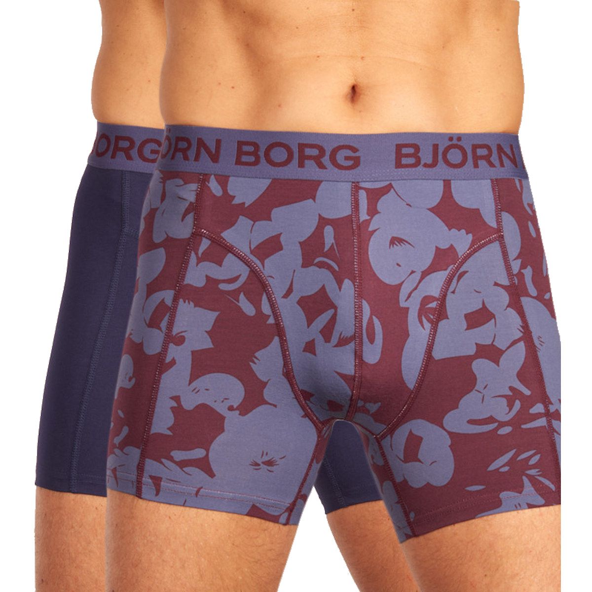 Bjorn Borg Sammy 2 Wayflower Men's Boxer Shorts x 2 2031-103