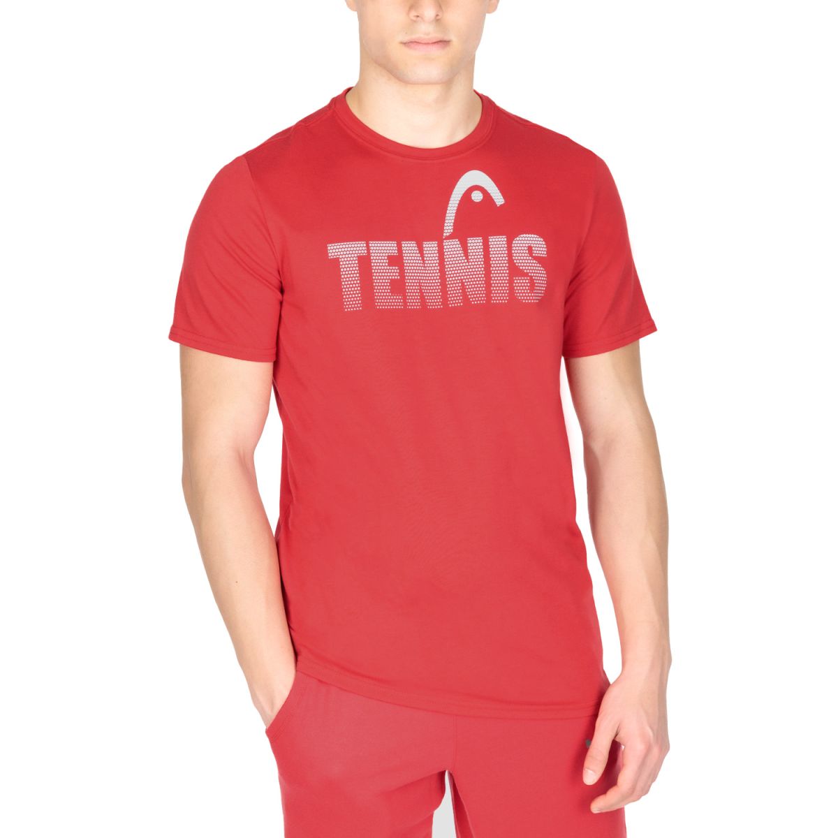 Head Club Colin Men's Tennis T-Shirt 811712-Red