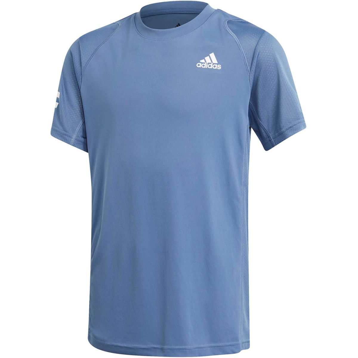 adidas Club 3-Stripe Boys' Tennis T-Shirt GK8178