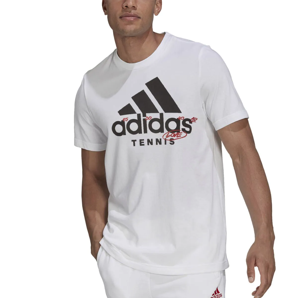 adidas Graphic Logo Men's Tennis T-Shirt GU8864