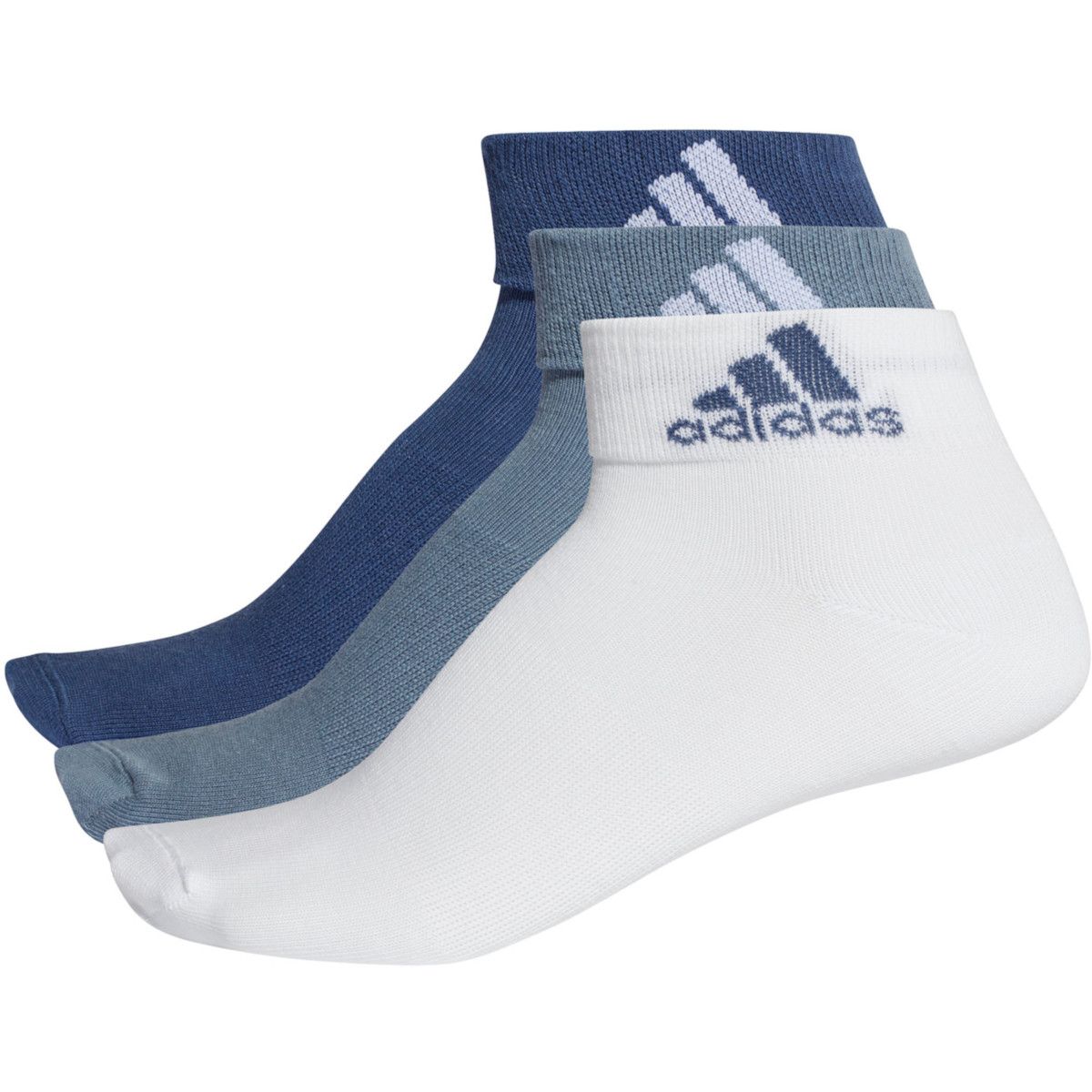 adidas 3-Stripes Performance Ankle Sport Socks - set of 3 CF