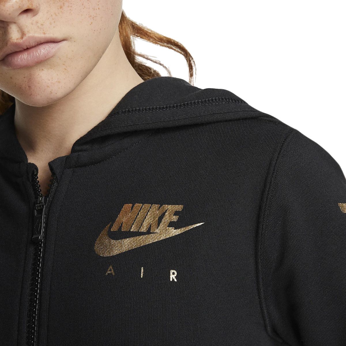 Nike Air Girl's Full-Zip Fleece Jacket BV2757-010