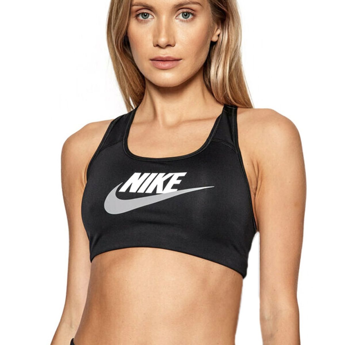 Nike Dri-FIT Swoosh Medium-Support Graphic Sports Bra DM0579