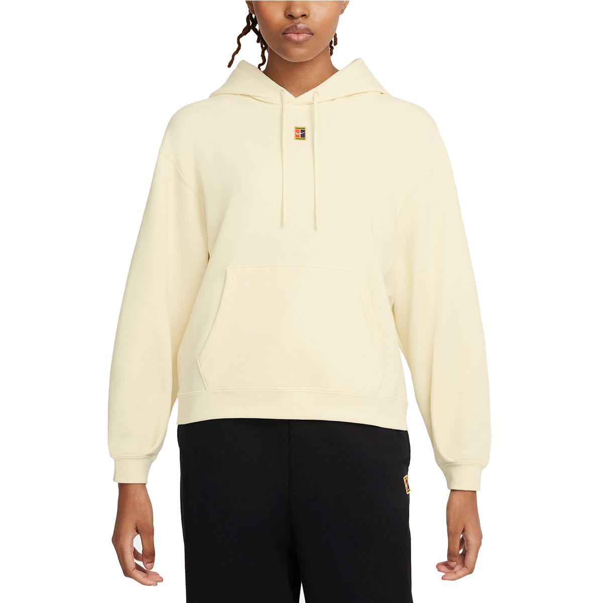 nikecourt women's fleece tennis hoodie