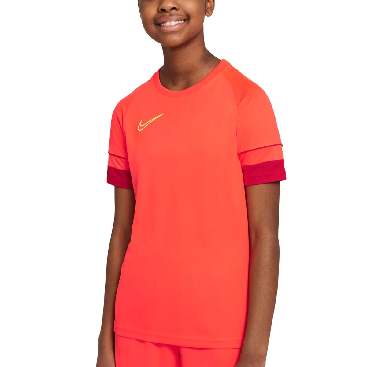 Nike Dri-FIT Academy Big Kids' Short-Sleeve Soccer Top CW610