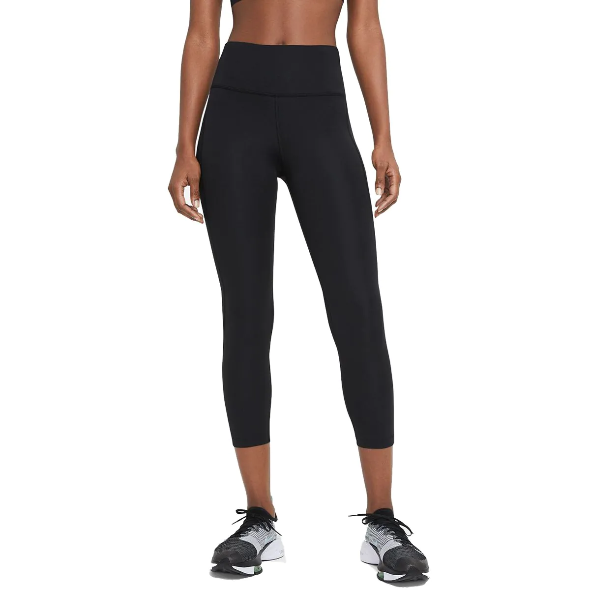 Nike Fast Women's Mid-Rise Crop Running Leggings CZ9238-010